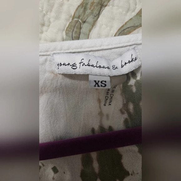 YFB Geode Tie Dye Jillian Midi Dress. Size XS - Picture 14 of 15